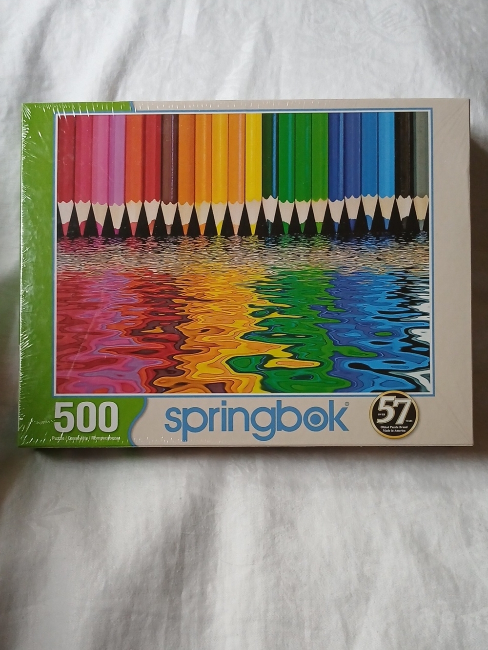 Springbok Jigsaw Puzzle "Pencil Pushers" 500 pieces 18" x 23.5" NEW